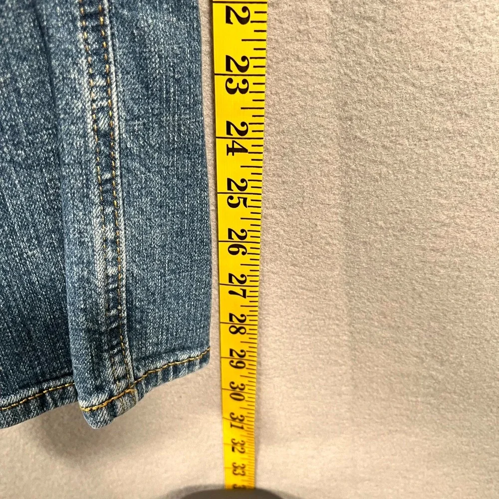 Signature‎ Levi's Bootcut Jeans Womens 33 Blue Denim Cotton Stretch Streetwear